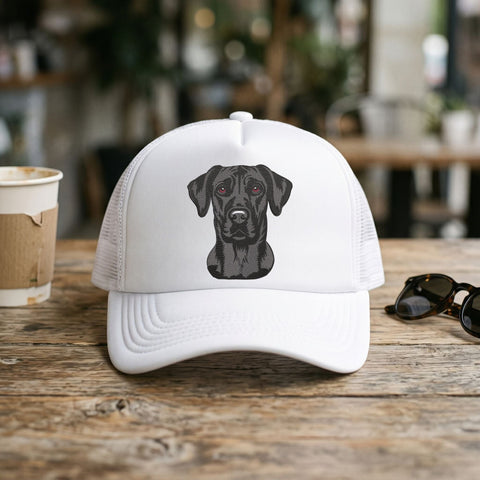 Black Labrador Retriever Embroidery Design – Realistic Black Lab Dog Portrait Machine Embroidery File Embroidery/Applique DESIGNS PatternFeed8 