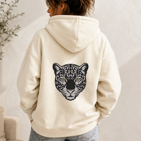 Black Panther Head Embroidery Design – Realistic Black Leopard Face Wildlife Big Cat Machine Embroidery File Embroidery/Applique DESIGNS PatternFeed8 