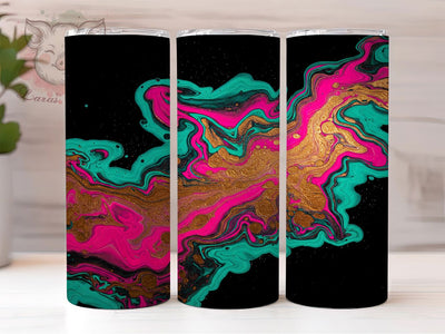 Black Pink Gold Marble Tumbler Wrap, Gold Marble Tumbler, Abstract Tumbler Design, 20oz Tumbler Wrap, Marble Tumbler, Sublimation Design, Pink Gold Tumbler Sublimation Lara' s Designs 