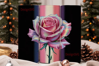 Black Pink Gradient 20oz Tumbler Sublimation DesignSVG 