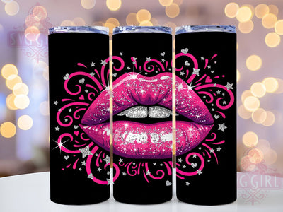 Black Pink Leopard Hearts Tumbler, Girly Sparkles Wrap, Leopard Hearts Cup, 20oz Sublimation Wrap, Stylish Girly Design Tumbler, Artistic Leopard Sparkle Cup, Cute Pink Leopard Theme Wrap Sublimation SvggirlplusArt 