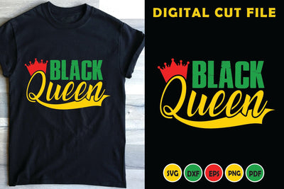 Black Queen, Black History Month SVG SVG CraftLabSVG 