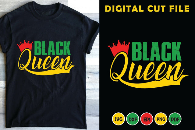 Black Queen, Black History Month SVG SVG CraftLabSVG 
