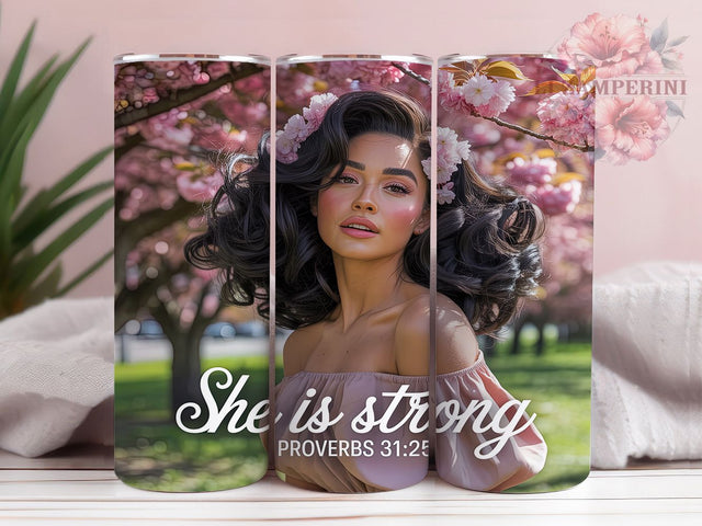 Black Queen Faith Inspiration Tumbler, Bible Verse Design, Faith Tumbler, Inspirational Christian Art, Empowered Black Woman, 20oz Tumbler, Sublimation Design Sublimation Li Zamperini 