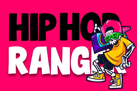 Black Rattle | Display Graffiti Bold Typeface Font Mozzatype 