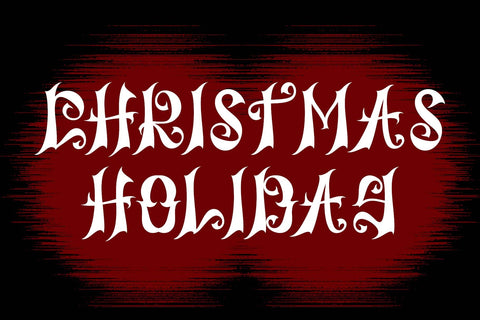 Black Silent Font Prasetya Letter 