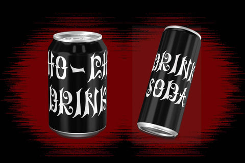 Black Silent Font Prasetya Letter 