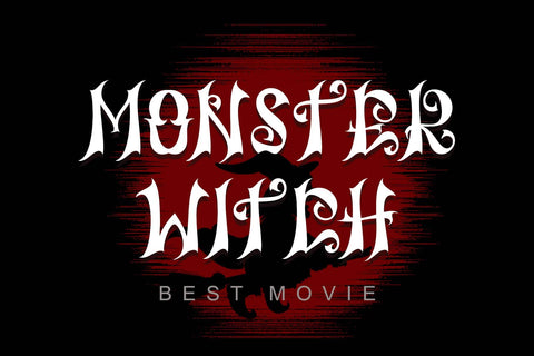 Black Silent Font Prasetya Letter 