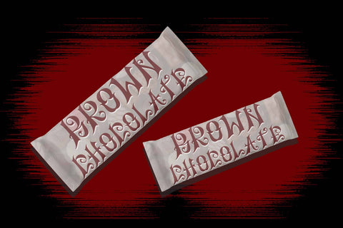 Black Silent Font Prasetya Letter 