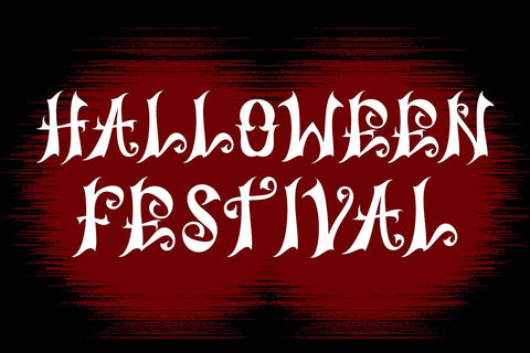 Black Silent Font Prasetya Letter 