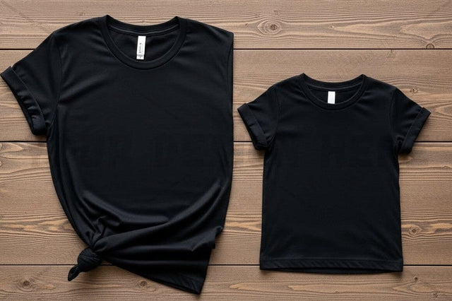 Black t-shirt mockup design Mock Up Photo Regulrcrative 