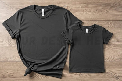 Black t-shirt mockup design Mock Up Photo Regulrcrative 