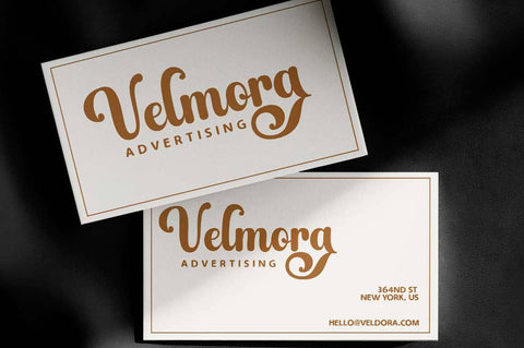 Black Vintage Script Font muhammadzeky 