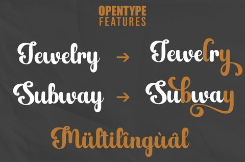 Black Vintage Script Font muhammadzeky 