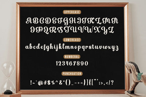 Black Vintage Script Font muhammadzeky 
