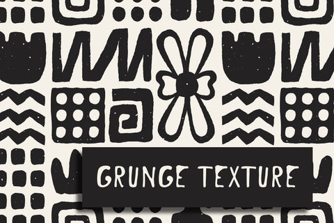 Black & White Minimal Seamless Patterns Digital Pattern Rin Green 