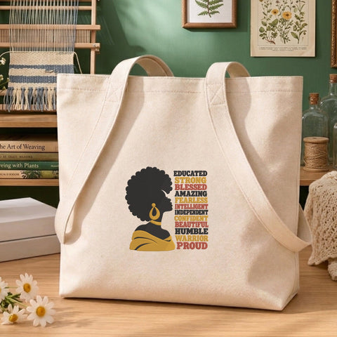 Black Woman Empowerment Embroidery Design – Educated Strong Blessed Proud Afro Queen Inspirational Machine Embroidery File Embroidery/Applique DESIGNS PatternFeed8 