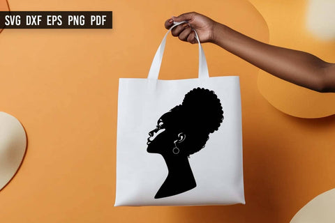 Black Woman SVG | Afro Woman SVG | Melanin SVG SVG Irina Ostapenko 