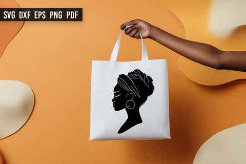 Black Woman SVG | Afro Woman SVG | Melanin SVG SVG Irina Ostapenko 