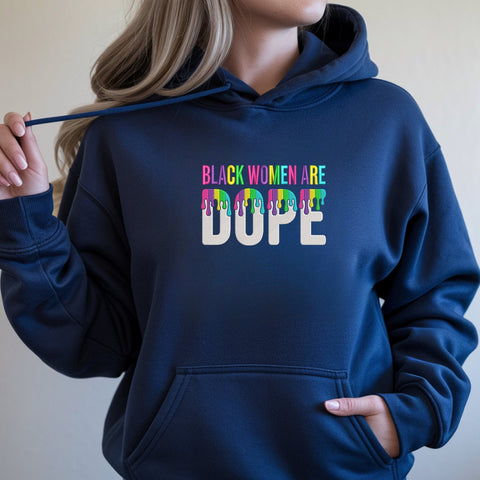 Black Women Are Dope Embroidery Design – Colorful Drip Typography Black Girl Magic Machine Embroidery File Embroidery/Applique DESIGNS PatternFeed8 
