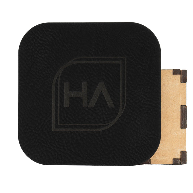 Black/Black MakerLeatherette Sheet Physical Houston Acrylic 