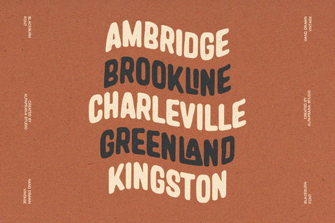 Blackburn - Vintage Font Font Alpaprana Studio 