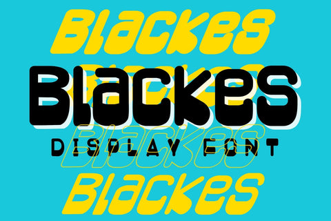 Blackes Font Afandi Studio 
