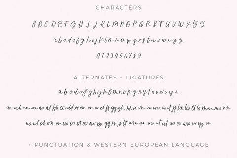 Blackmoon Script Font Beck McCormick 