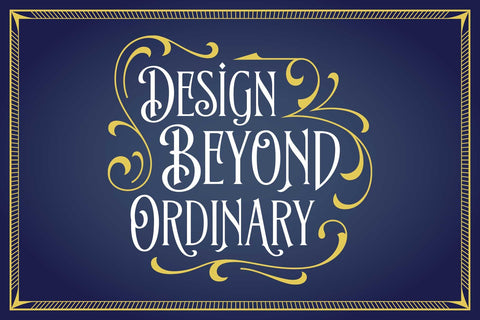 Blacknose – Decorative Victorian Font Font Arterfak Project 