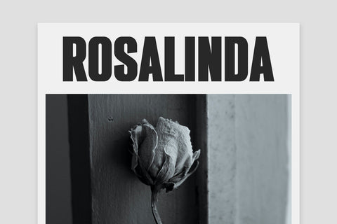 BlackRose - A Bold Condensed Sans Font studioalmeera 