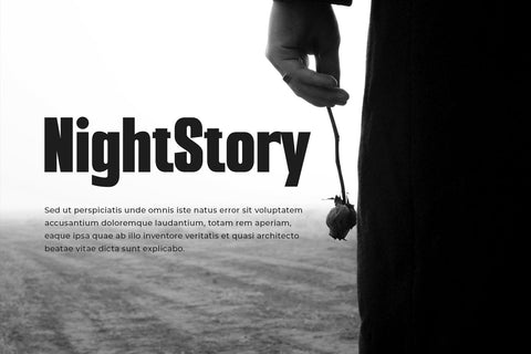 BlackRose - A Bold Condensed Sans Font studioalmeera 