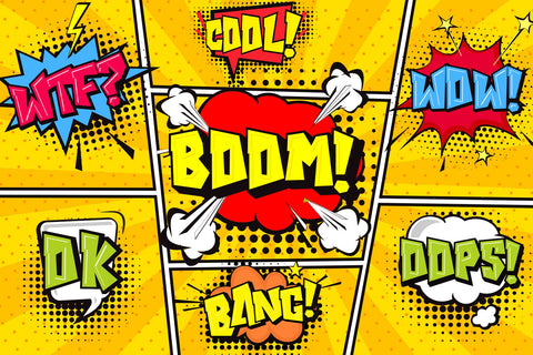 Blamtastic - 3d Comic Display Font Font Mozzatype 