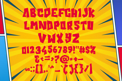 Blamtastic - 3d Comic Display Font Font Mozzatype 