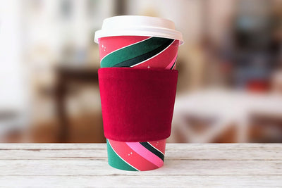Blank Coffee Cup Sleeve Cozy ITH Applique Embroidery Embroidery/Applique DESIGNS Risa Rocks It 