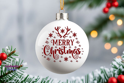 Blank Holiday Ornament Mockup Mock Up Photo Sublimatiz Designs 