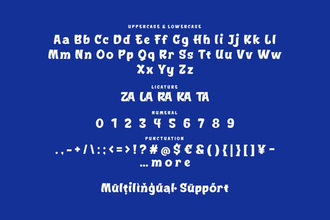 Blascer - Display Font Font twinletter 