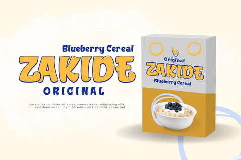 Blascer - Display Font Font twinletter 