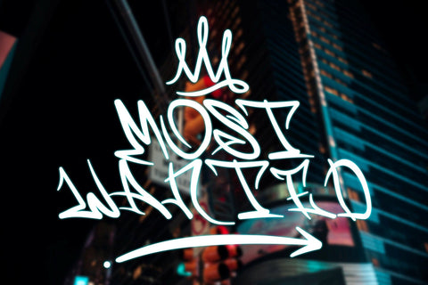 Blaze Vortex - Monoline curly Graffiti Font Font Mozzatype 