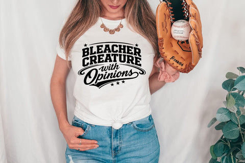 Bleacher Creature SVG, Hockey Mom SVG SVG Pickled Thistle Creative 