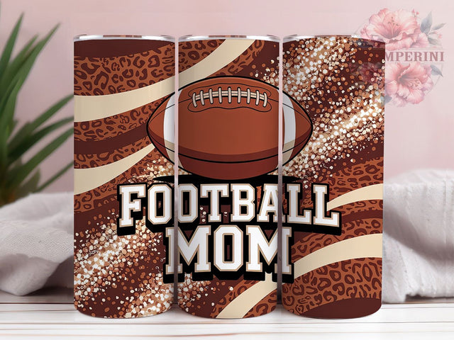 Bleacher Life Football Mom Tumbler Wrap, Game Day Tumbler, Bleacher Life Tumbler, Proud Football Mom, 20oz Skinny Tumbler, Team Mom Gift, Football Sublimation Sublimation Li Zamperini 