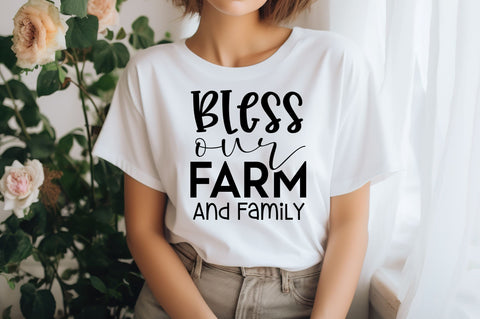 Bless our farm and family SVG design SVG Regulrcrative 