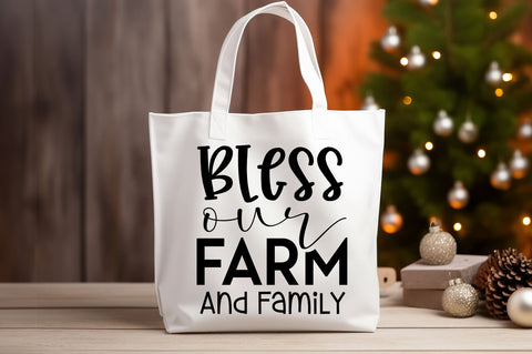 Bless our farm and family SVG design SVG Regulrcrative 