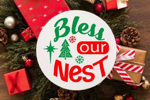 Bless our nest SVG Angelina750 