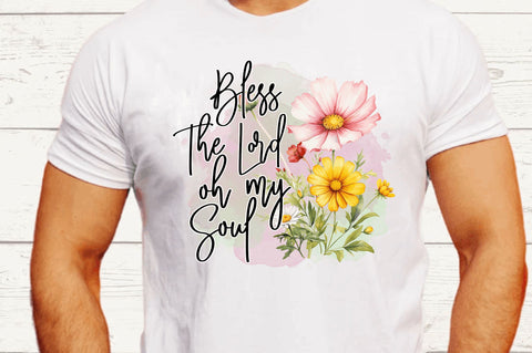 Bless The Lord oh my Sublimation Design Sublimation Regulrcrative 