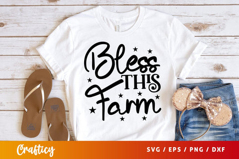 Bless this farm SVG Design SVG Designangry 