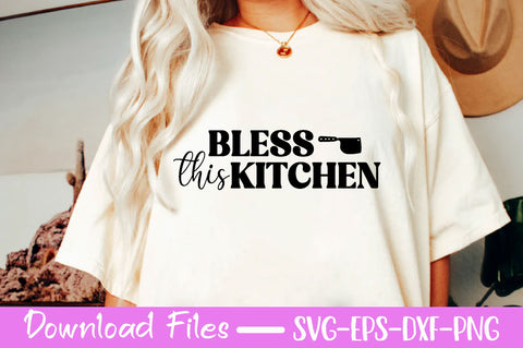 Bless this kitchen , Kitchen svg bundle, Kitchen svg, Kitchen Quotes, Funny Quotes, Funny Svg SVG farhad farhad 