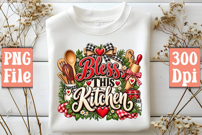 Bless This Kitchen PNG Sublimation Craftlabsvg24 