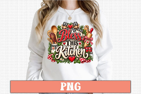 Bless This Kitchen PNG Sublimation Craftlabsvg24 