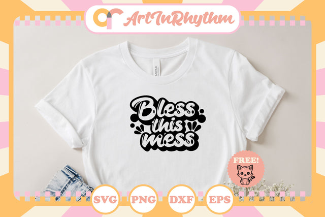 Bless this mess svg, New Year svg SVG Artinrhythm shop 