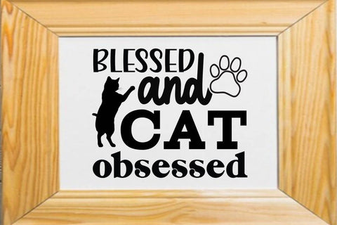 Blessed and cat obsessed-01 SVG Angelina750 
